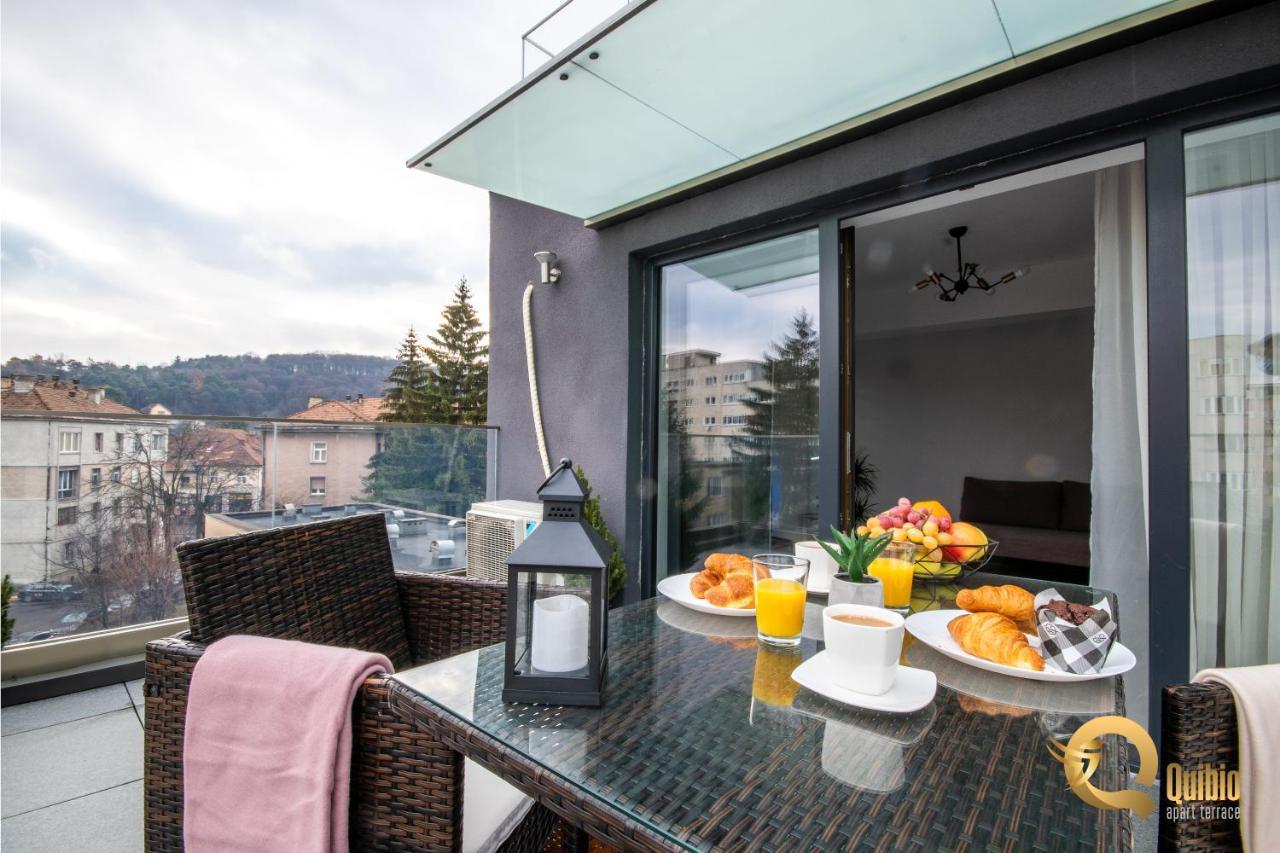 Quibio Apart Terrace Braşov Exterior foto